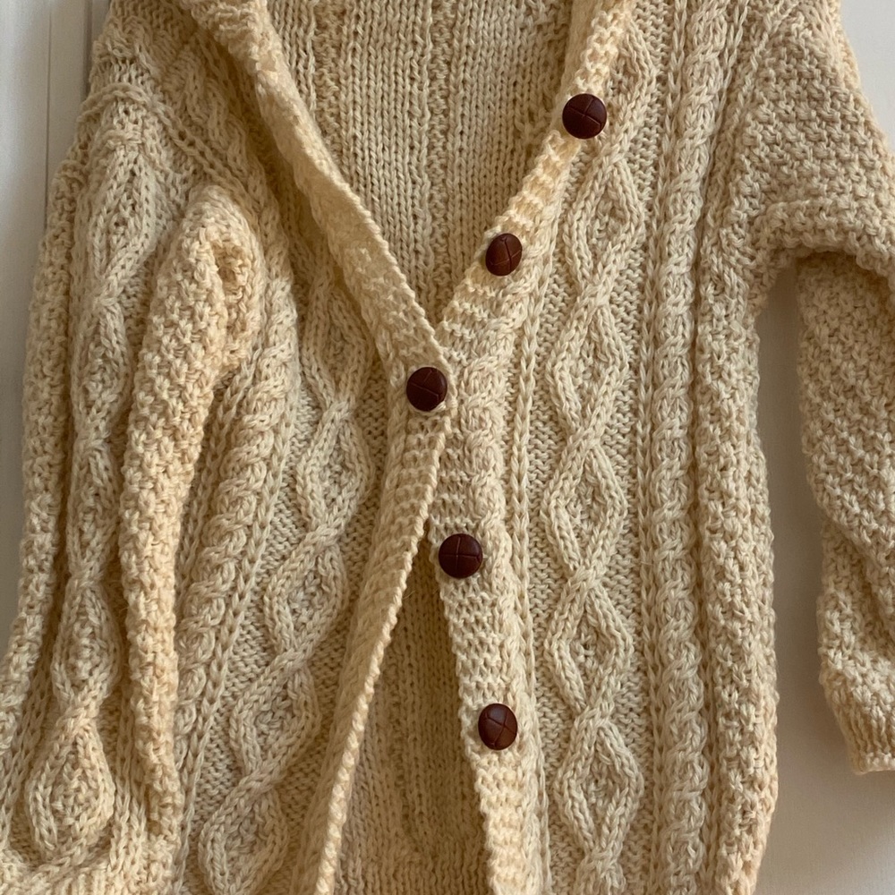 Irish knit sweater from Ireland.  Size 2